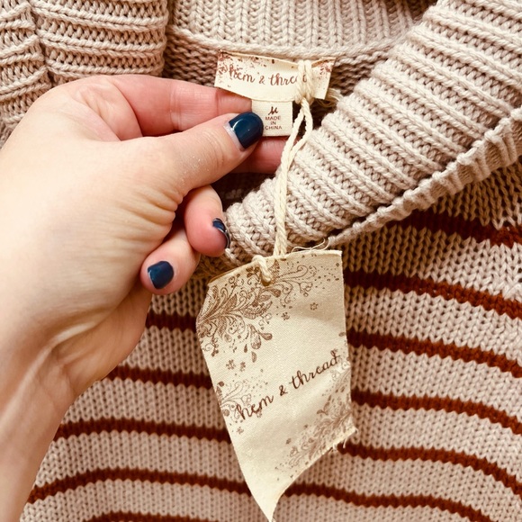 NWT Hem & Thread Sweater Dress, Medium - Picture 5 of 8